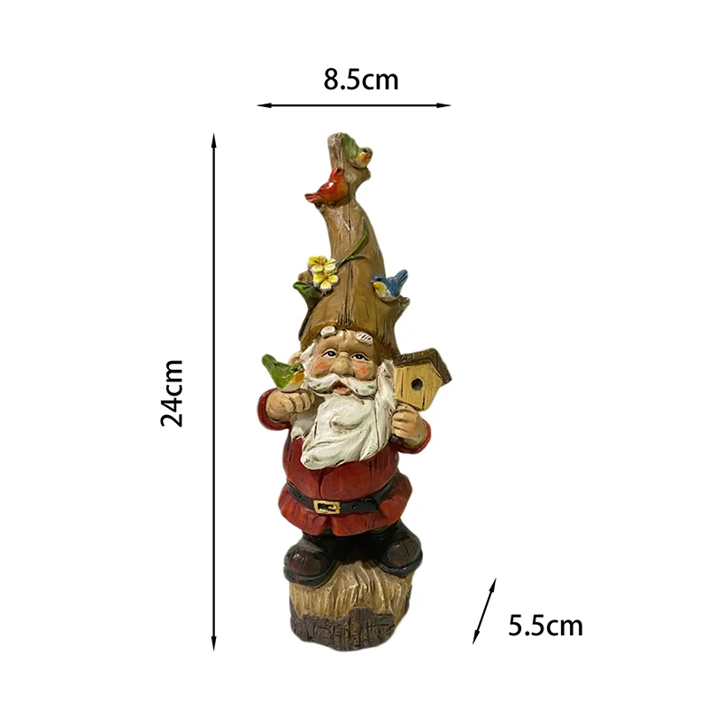 Garden Gnome Statue Outdoor Dwarf Resin Decoration Lawn Figurine Art Decor for Garden Patio HR
Garden Gnome Statue Outdoor Dwarf Resin Decoration Lawn Figurine Art Decor for Garden Patio HR
