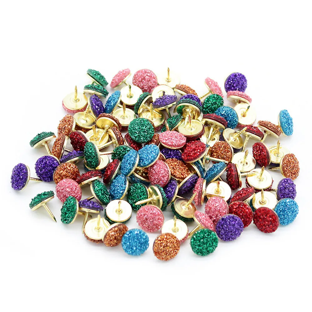 50pcs Office Decorative Thumbtacks Colorful Push Pins For Home,school Pushpins For Whiteboard, Photos Wall, Maps, Bulletin Board
50pcs Office Decorative Thumbtacks Colorful Push Pins For Home,school Pushpins For Whiteboard, Photos Wall, Maps, Bulletin Board