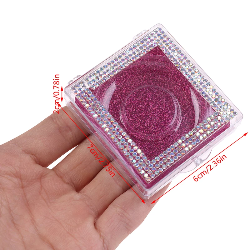 1pcs Square Diamond False Eyelash Packaging Box Fake 3d Mink Eyelashes Boxes Diamond Case Lashes Empty
1pcs Square Diamond False Eyelash Packaging Box Fake 3d Mink Eyelashes Boxes Diamond Case Lashes Empty
