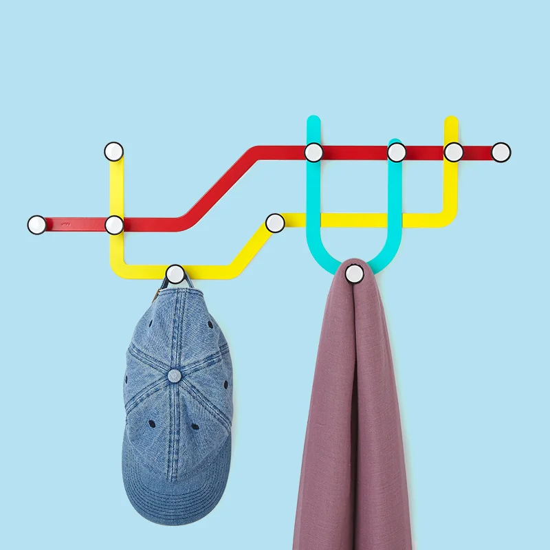 Multifunctional wall decoration metal hook creative coat hook wall hanger entrance key holder 
Multifunctional wall decoration metal hook creative coat hook wall hanger entrance key holder
