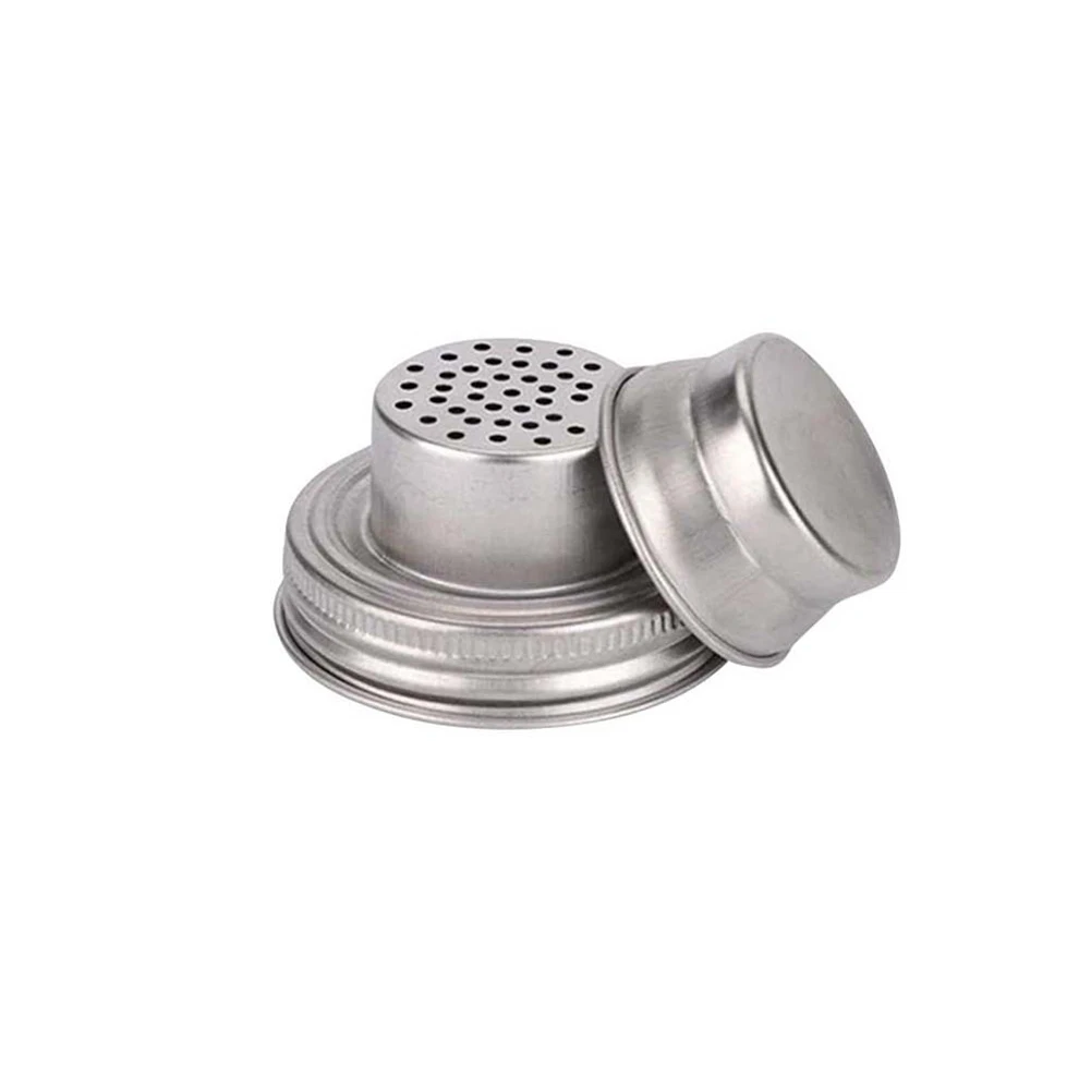Mason Jar Shaker Lid Stainless Steel Mason Jar Shaker Lids Caps for Spices Fits All Regular Mouth
Mason Jar Shaker Lid Stainless Steel Mason Jar Shaker Lids Caps for Spices Fits All Regular Mouth