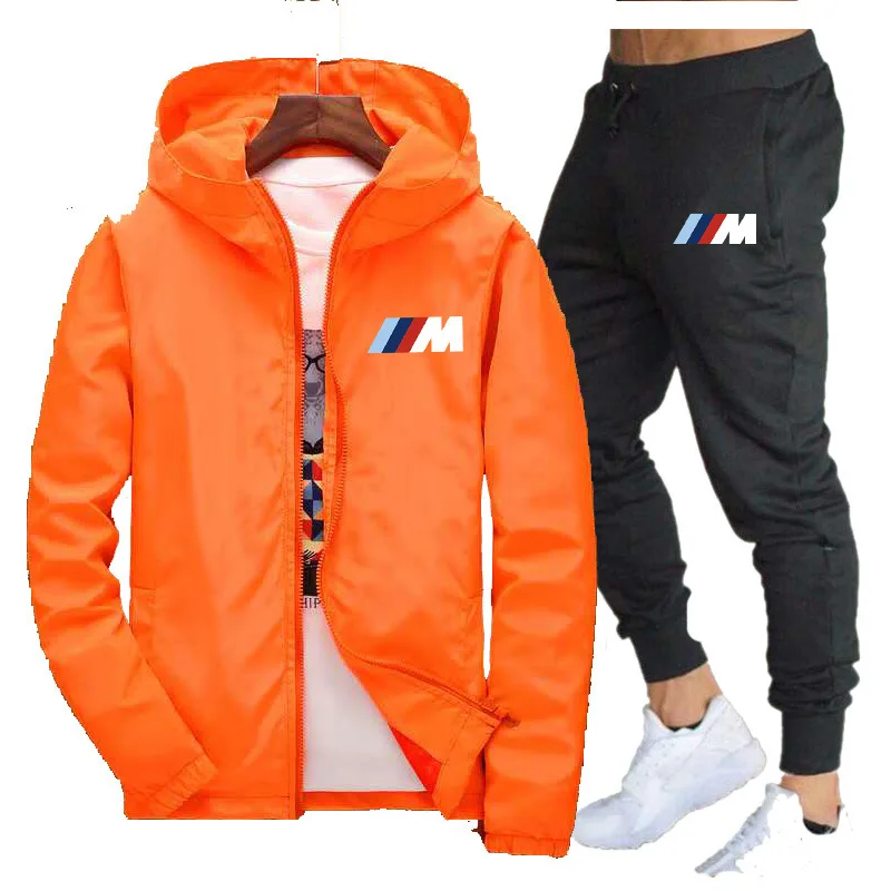 New Brand Men's spring Autumn Sets Zipper Hoodie jacket+pants Two Pieces Casual Tracksuit Male Sportswear fashion Clothing Sweat
New Brand Men's spring Autumn Sets Zipper Hoodie jacket+pants Two Pieces Casual Tracksuit Male Sportswear fashion Clothing Sweat
