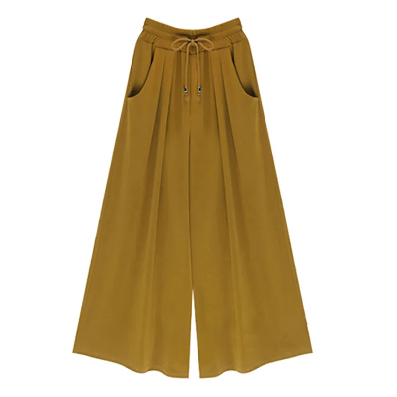 Women Pants Spring Autumn New Solid Color Wide Leg Pants Loose Casual Elastic High Waist Straight Trousers
Women Pants Spring Autumn New Solid Color Wide Leg Pants Loose Casual Elastic High Waist Straight Trousers