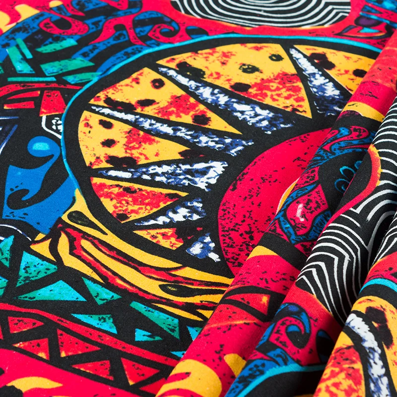 Width 57'' Retro Ethnic Boho Printed Cotton Linen Fabric By The Yard For Tablecloth Apron Curtain Dress Coat Diy Material
Width 57'' Retro Ethnic Boho Printed Cotton Linen Fabric By The Yard For Tablecloth Apron Curtain Dress Coat Diy Material