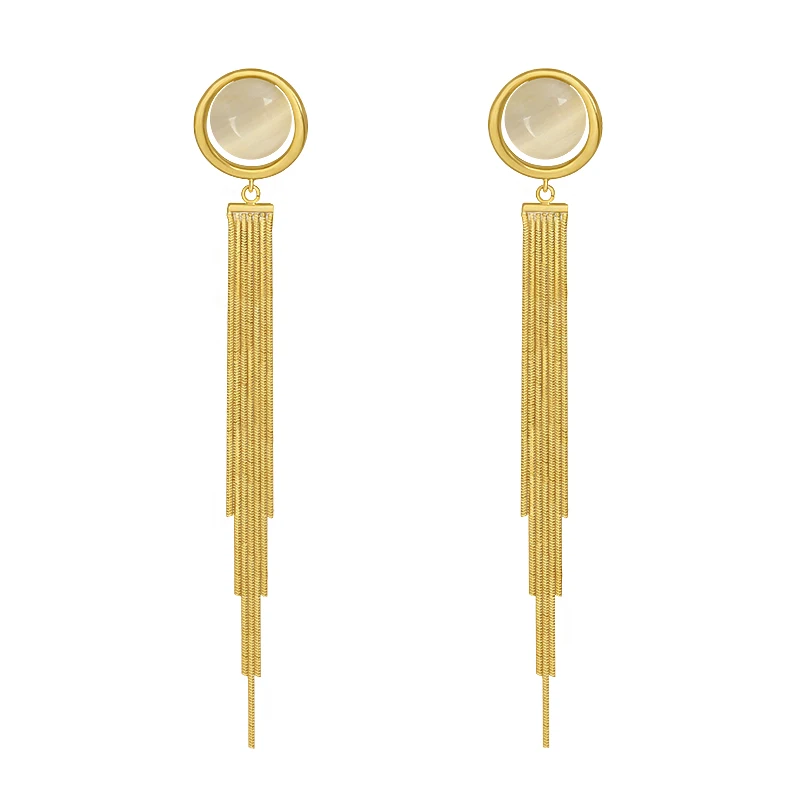 2021 new earrings classic opal Earrings for woman temperament tassel Pendant Earrings luxury party fashion girl drop Earrings
2021 new earrings classic opal Earrings for woman temperament tassel Pendant Earrings luxury party fashion girl drop Earrings