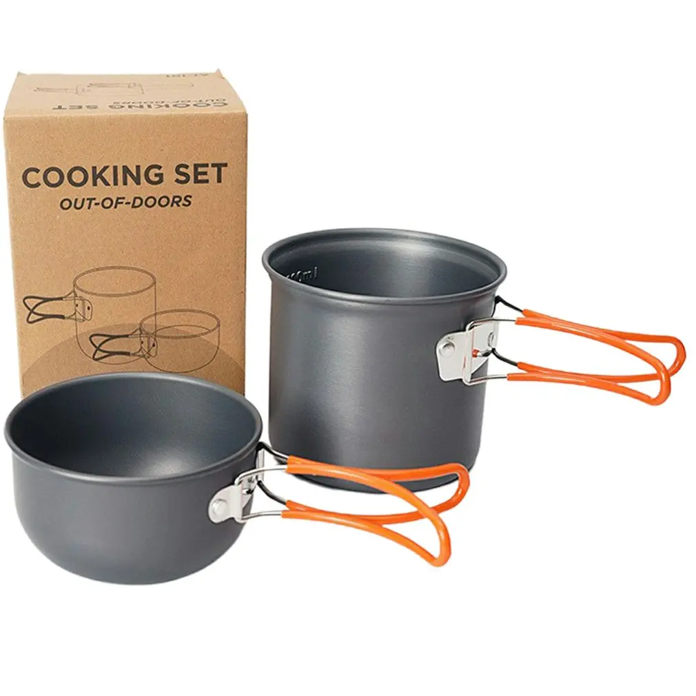 Camping Cookware Outdoor Cooking Set Compact Aluminum Non-Stick Tableware Tourist Kitchen Camping Pot Travel Utensil Equipment
Camping Cookware Outdoor Cooking Set Compact Aluminum Non-Stick Tableware Tourist Kitchen Camping Pot Travel Utensil Equipment