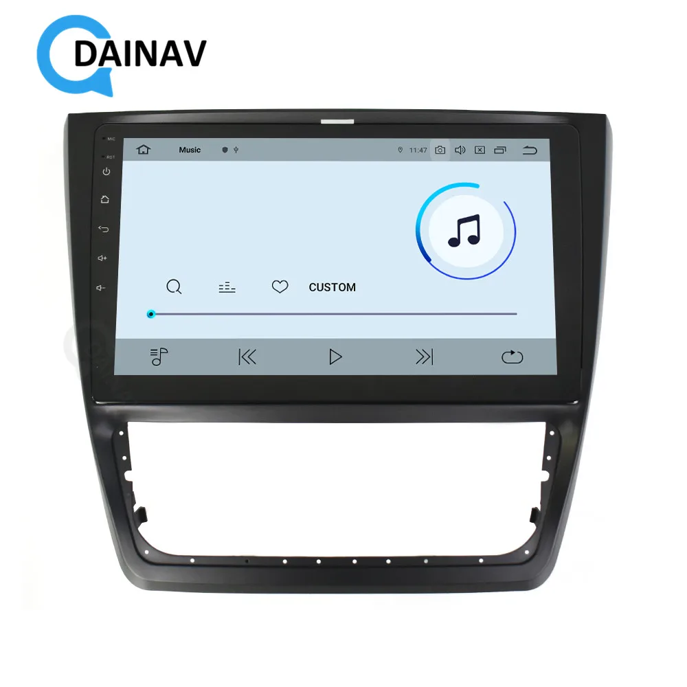 Android 10 0 автомобильное радио GPS навигация для Skoda Yeti 2015 + автомобильный DVD