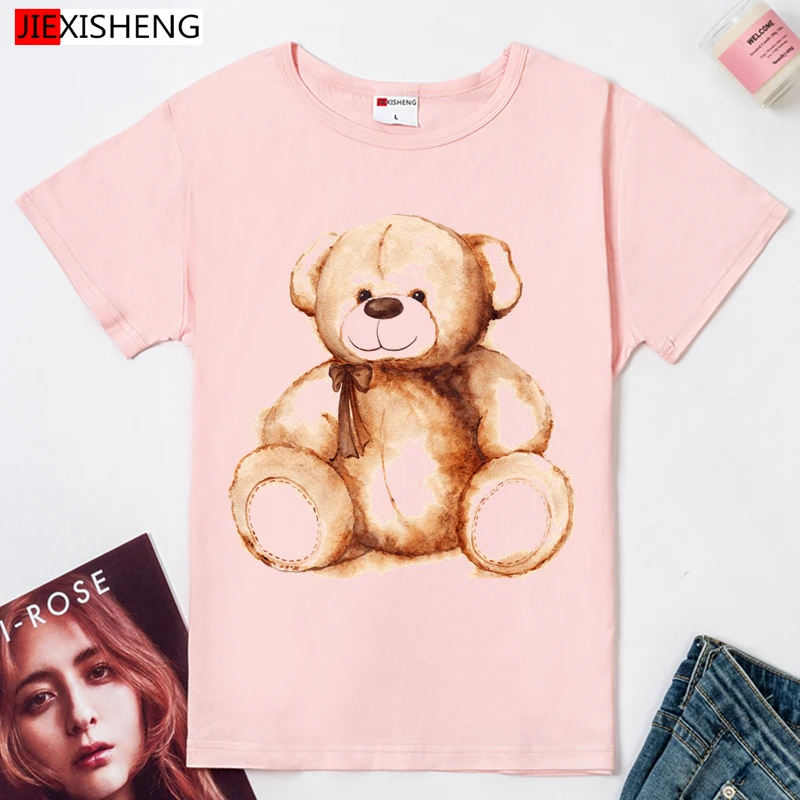 Футболка женская с принтом панды летняя хлопковая коротким рукавом|brand tshirt|tshirt