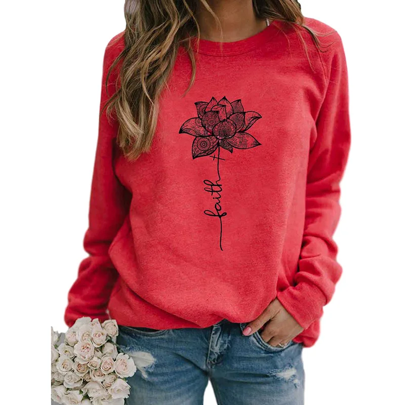Fashion Women's Casual Print O-neck Long Sleeves T-shirt Tunic Autumn and Winter Tops Women's T-shirts
Fashion Women's Casual Print O-neck Long Sleeves T-shirt Tunic Autumn and Winter Tops Women's T-shirts