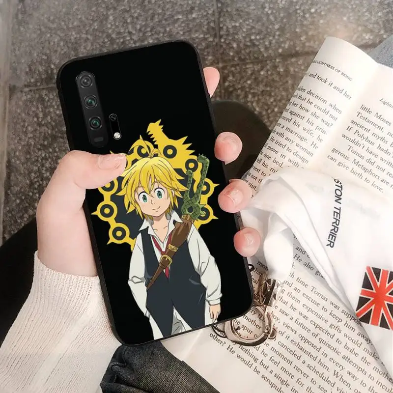 Seven Deadly Sins Meliodas Phone Case Black Cover For Huawei Honor 7A/8X/9/9Lite/10/10Lite 9X 20 20S View30/30Pro Cases
Seven Deadly Sins Meliodas Phone Case Black Cover For Huawei Honor 7A/8X/9/9Lite/10/10Lite 9X 20 20S View30/30Pro Cases