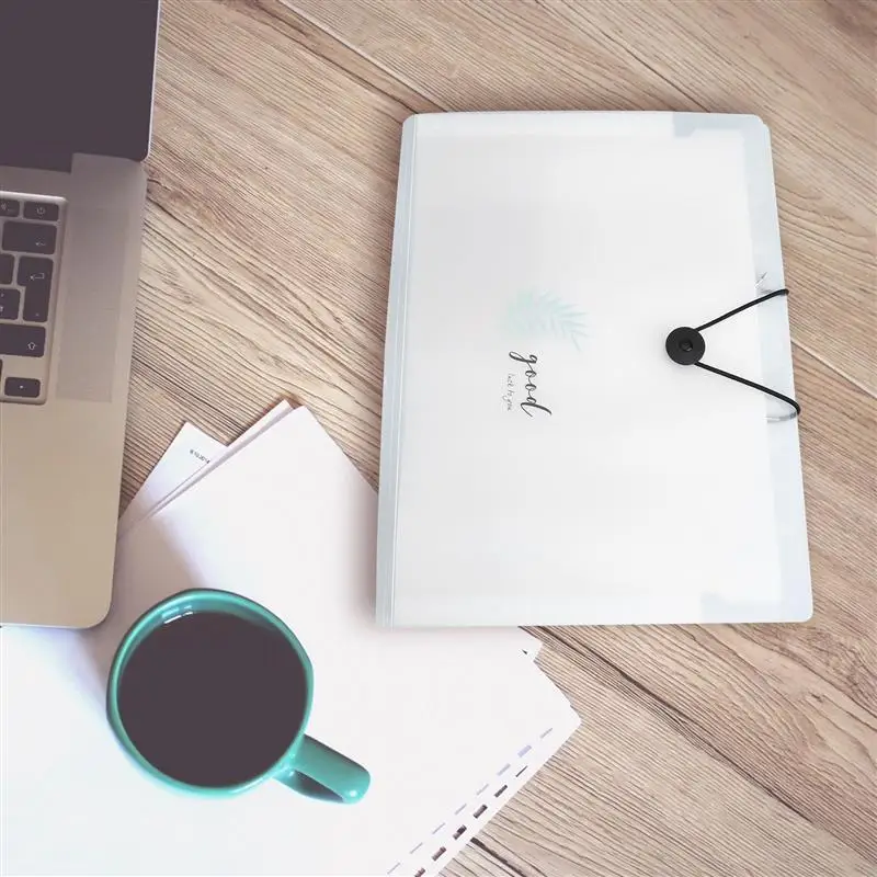 1Pc Large Capacity File Storage Bag Filing Document Folder with Button White
1Pc Large Capacity File Storage Bag Filing Document Folder with Button White