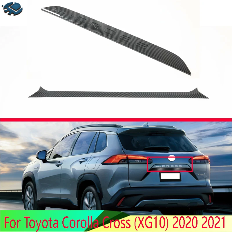 Накладка на крышку багажника для Toyota Corolla Cross (XG10), 2020, 2021, углеродное волокно
Накладка на крышку багажника для Toyota Corolla Cross (XG10), 2020, 2021, углеродное волокно