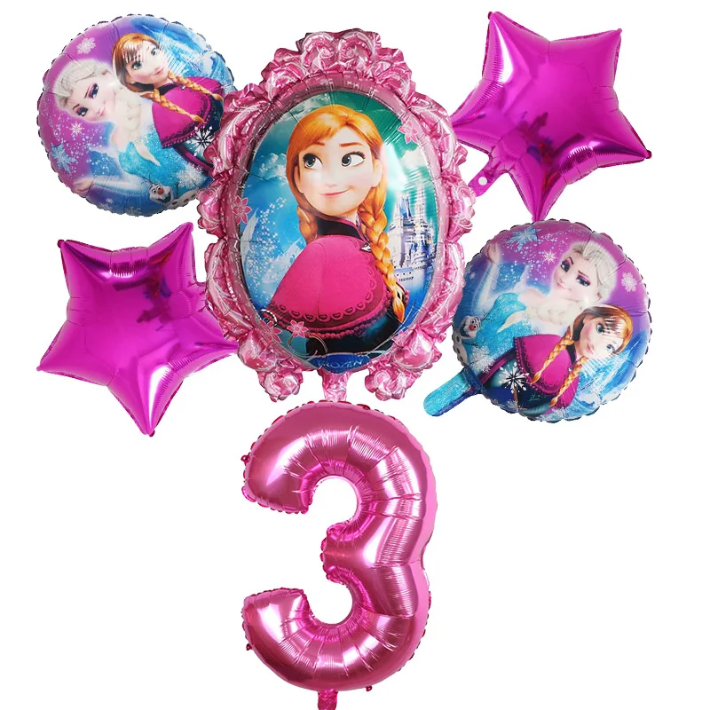 6Pcs Disney Frozen Princess Elsa Helium Balloons Number Ball Baby Shower Decorations Balloons Kids Toy Birthday Party Air Globos
6Pcs Disney Frozen Princess Elsa Helium Balloons Number Ball Baby Shower Decorations Balloons Kids Toy Birthday Party Air Globos
