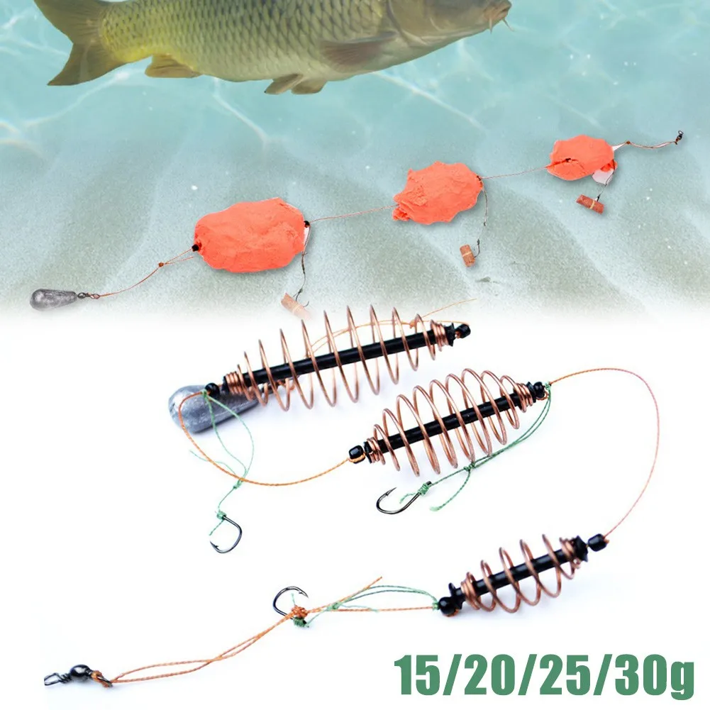 Fishing Feeder Cage Carp Feeder Bait Cage Fishing Lead Sinker Spring Fishing Tackle Cages Hooks With Sinkers Lure Cage
Fishing Feeder Cage Carp Feeder Bait Cage Fishing Lead Sinker Spring Fishing Tackle Cages Hooks With Sinkers Lure Cage