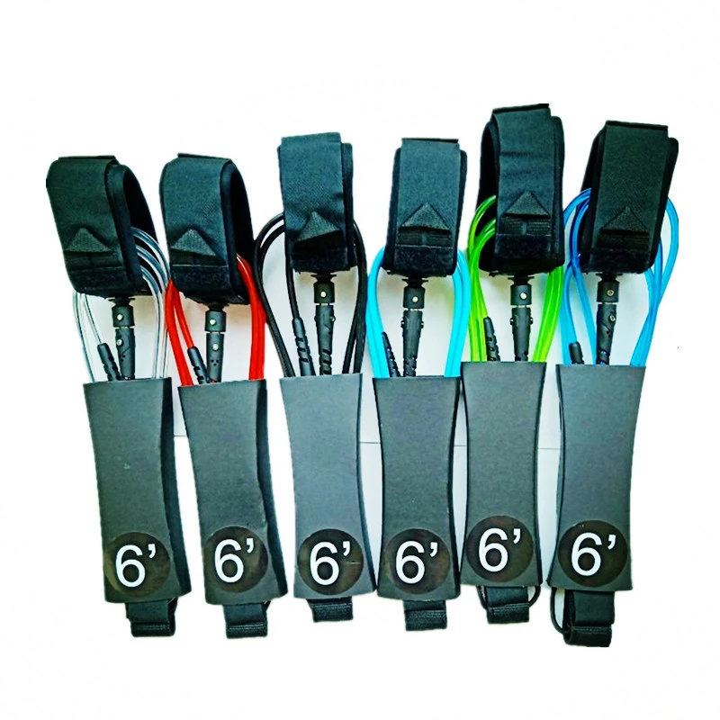 Surf Leash 6 Feet 5.5mm TPU Nylon Stainless Surfboard Leash Foot Rope Safe Strap For Surfing -40
Surf Leash 6 Feet 5.5mm TPU Nylon Stainless Surfboard Leash Foot Rope Safe Strap For Surfing -40