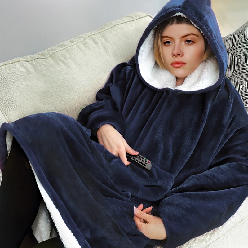 Blanket With Sleeves Women Oversized Hoodie Fleece Warm Hoodies Kids Sweatshirts Giant TV Blanket Women Hoody Robe Dropshipping 
Blanket With Sleeves Women Oversized Hoodie Fleece Warm Hoodies Kids Sweatshirts Giant TV Blanket Women Hoody Robe Dropshipping