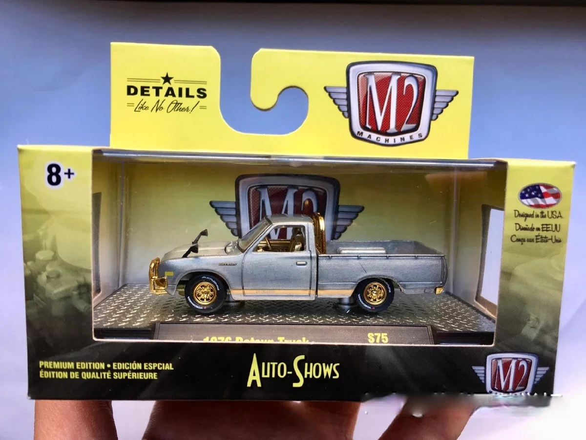Новые модели машин M2 в масштабе 1:64, золото 1976, GMC Sierra Grande 15, металлические, литые, под заказ
Новые модели машин M2 в масштабе 1:64, золото 1976, GMC Sierra Grande 15, металлические, литые, под заказ