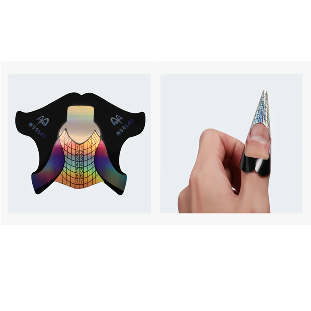 100pcs/Lot Fish Shape Nail Art Tools French Acrylic Uv Gel Tips Extension Builder Stencil DIY Guide Forms Manicure Set
100pcs/Lot Fish Shape Nail Art Tools French Acrylic Uv Gel Tips Extension Builder Stencil DIY Guide Forms Manicure Set