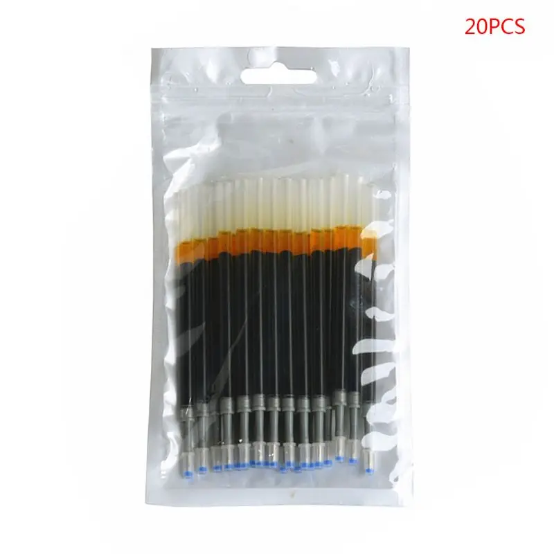 20pcs Neutral Ink Gel Pen Refill Black Blue Red 0.5mm Bullet School Stationery New
20pcs Neutral Ink Gel Pen Refill Black Blue Red 0.5mm Bullet School Stationery New