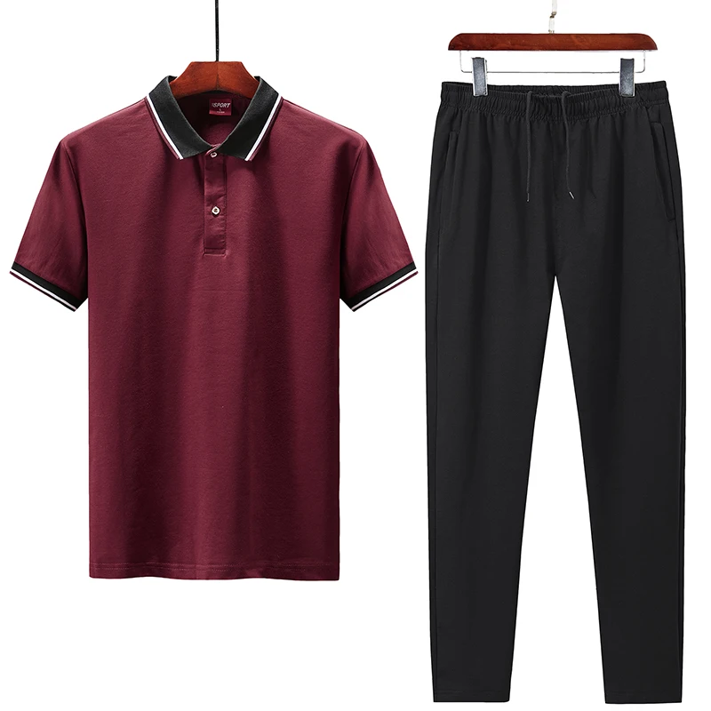 2021 New Summer Fashion Casual Suit Men's Polo Shirt Long Trousers with Zipper Style Daily Casual Suit L-5XL Shirt Pants Suit
2021 New Summer Fashion Casual Suit Men's Polo Shirt Long Trousers with Zipper Style Daily Casual Suit L-5XL Shirt Pants Suit