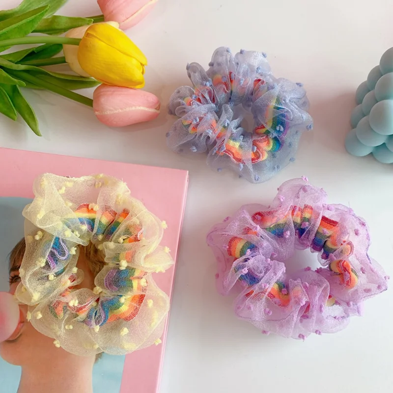 New Rainbow Elastic Hair Band For Women Girls Ladies Big Large Bow Ribbon Elastic Hair bands Cute Scrunchies Hair Accessories
New Rainbow Elastic Hair Band For Women Girls Ladies Big Large Bow Ribbon Elastic Hair bands Cute Scrunchies Hair Accessories
