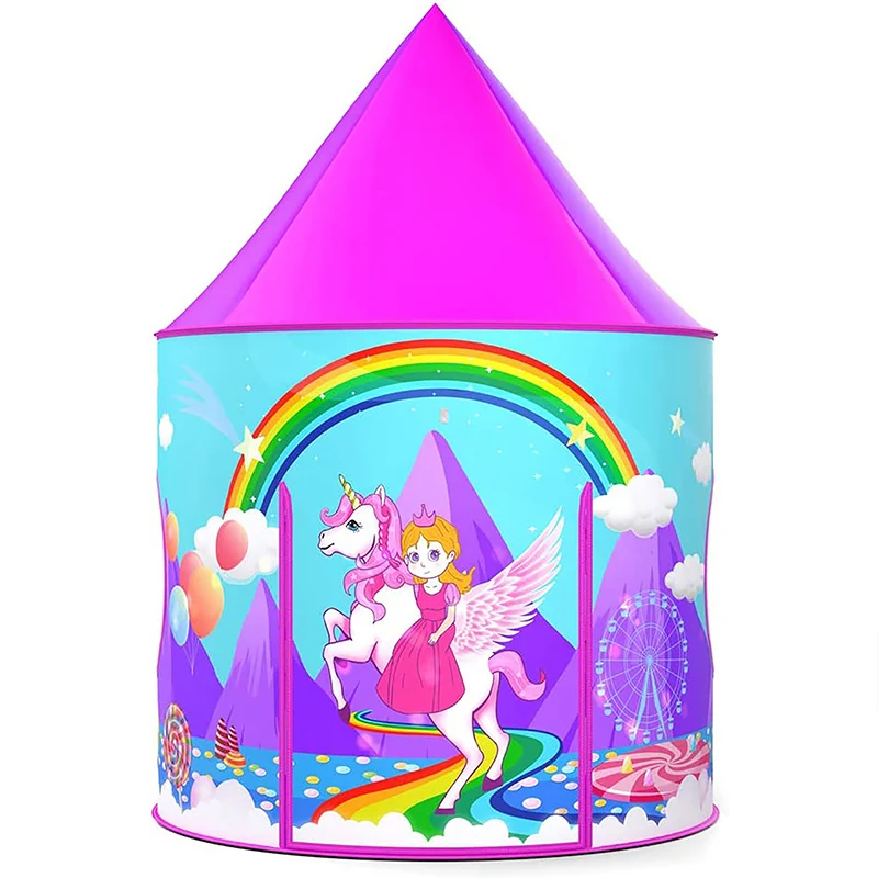Funny Unicorns Kids Play Tent Girls and Boys Collapsible Princess Castle Playhouse for baby Indoor Outdoor Use Christmas Gifts
Funny Unicorns Kids Play Tent Girls and Boys Collapsible Princess Castle Playhouse for baby Indoor Outdoor Use Christmas Gifts