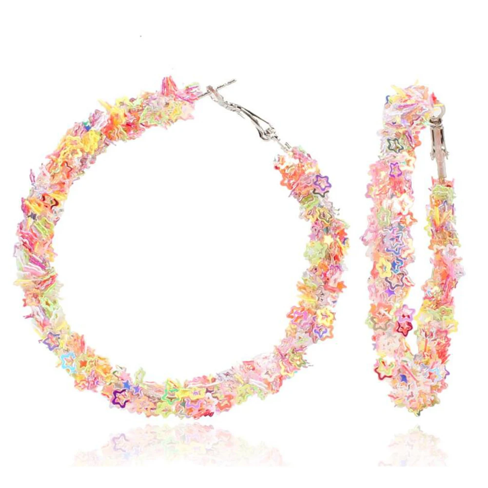 Brand New Design Fashion Charm Round Crystal Hoop Earrings Geometric Round Shiny Rhinestone Big Earring Jewelry Women 
Brand New Design Fashion Charm Round Crystal Hoop Earrings Geometric Round Shiny Rhinestone Big Earring Jewelry Women