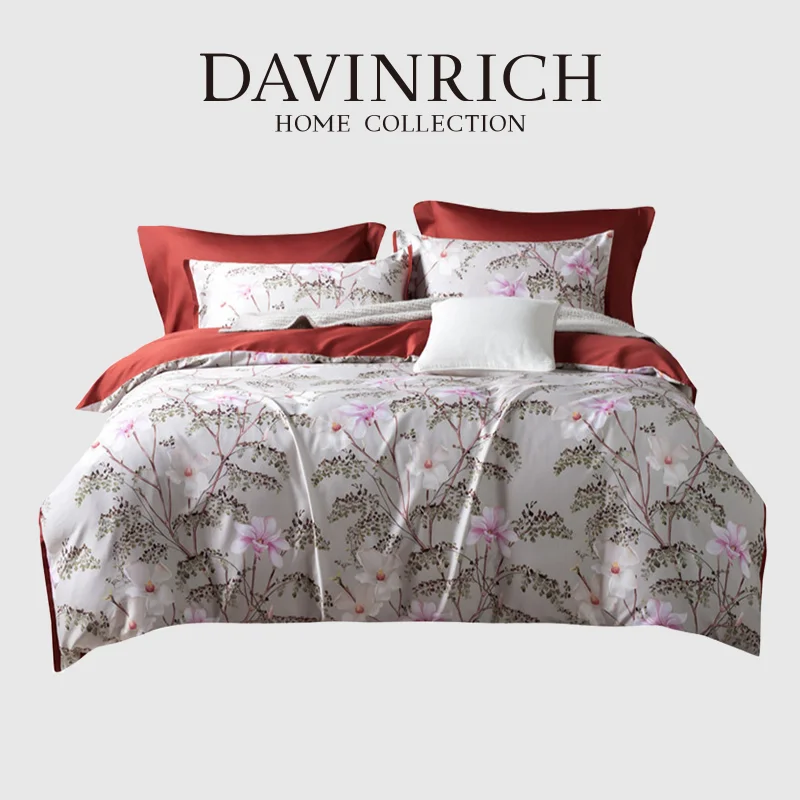 DAVINRICH Vintage Garden Flower Duvet Cover Set With Zipper Closure Soft Cotton 2022 Spring Colllection Bedding Quilt Cover Set
DAVINRICH Vintage Garden Flower Duvet Cover Set With Zipper Closure Soft Cotton 2022 Spring Colllection Bedding Quilt Cover Set