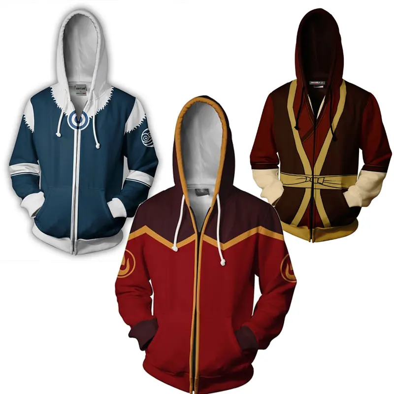 Avatar: The Last Airbender Hoodie 3D Printed Zip Up Polyester Hip Hop Men Hooded Hoodie for Spring Autumn Sportswear
Avatar: The Last Airbender Hoodie 3D Printed Zip Up Polyester Hip Hop Men Hooded Hoodie for Spring Autumn Sportswear
