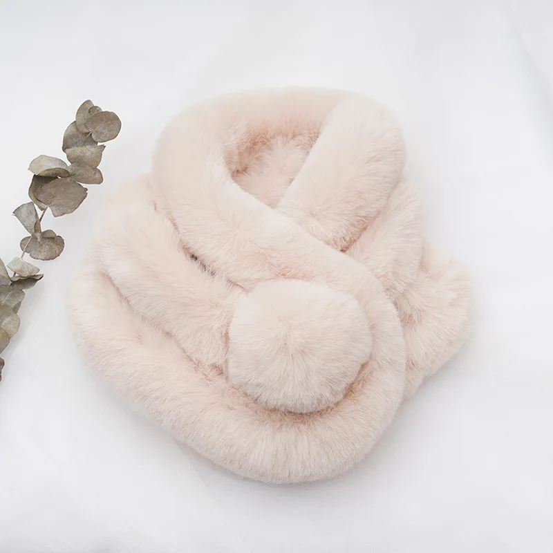Autumn and Winter New Scarf Female Imitation Rex Rabbit Fur Scarf Thickened Outdoor Cold and Warm Scarf Korean Fashion Scarf
Autumn and Winter New Scarf Female Imitation Rex Rabbit Fur Scarf Thickened Outdoor Cold and Warm Scarf Korean Fashion Scarf