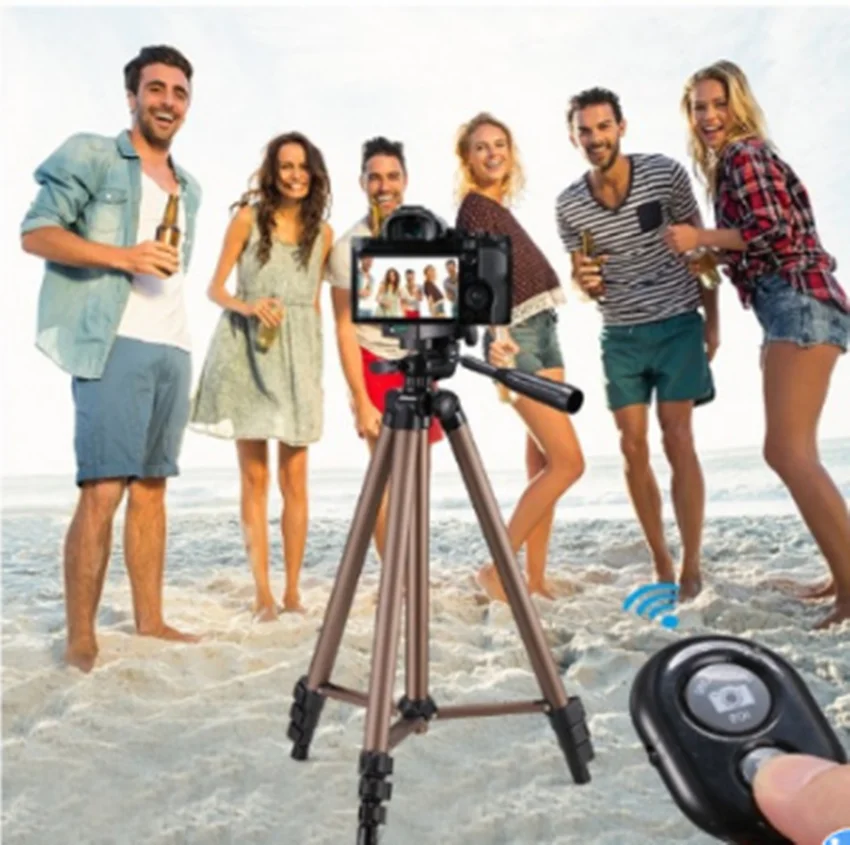 WT3130 professional aluminum mini tripod camera tripod with smartphone holder for digital SLR camera mobile phone smartphone
WT3130 professional aluminum mini tripod camera tripod with smartphone holder for digital SLR camera mobile phone smartphone