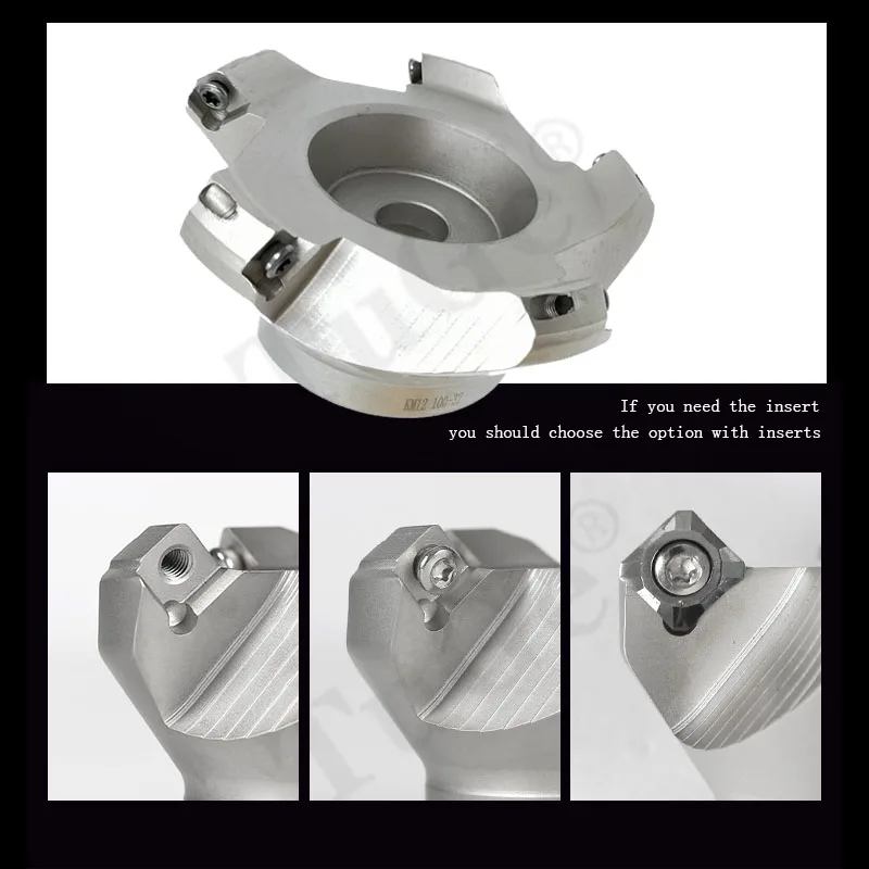 KM12 50-22-4T KM12 63-22-4T 80-27-5T 100-32-5T angle 45 Shoulder Face Milling Cutter Head Flat milling tools Inserts SEHT1204
KM12 50-22-4T KM12 63-22-4T 80-27-5T 100-32-5T angle 45 Shoulder Face Milling Cutter Head Flat milling tools Inserts SEHT1204