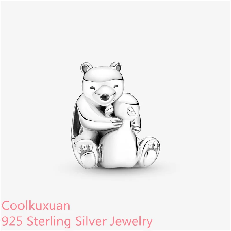 2021 Winter 925 Sterling Silver Hugging Polar Bears Charm beads Fits Original Pandora bracelets Jewelry Making
2021 Winter 925 Sterling Silver Hugging Polar Bears Charm beads Fits Original Pandora bracelets Jewelry Making