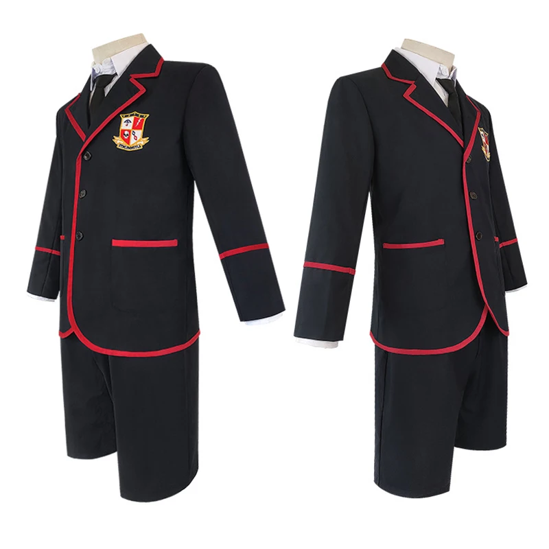 Woman Men 6 PCS The Umbrella Academy Number Five Cosplay Costume Halloween Dresses College Clothing
Woman Men 6 PCS The Umbrella Academy Number Five Cosplay Costume Halloween Dresses College Clothing