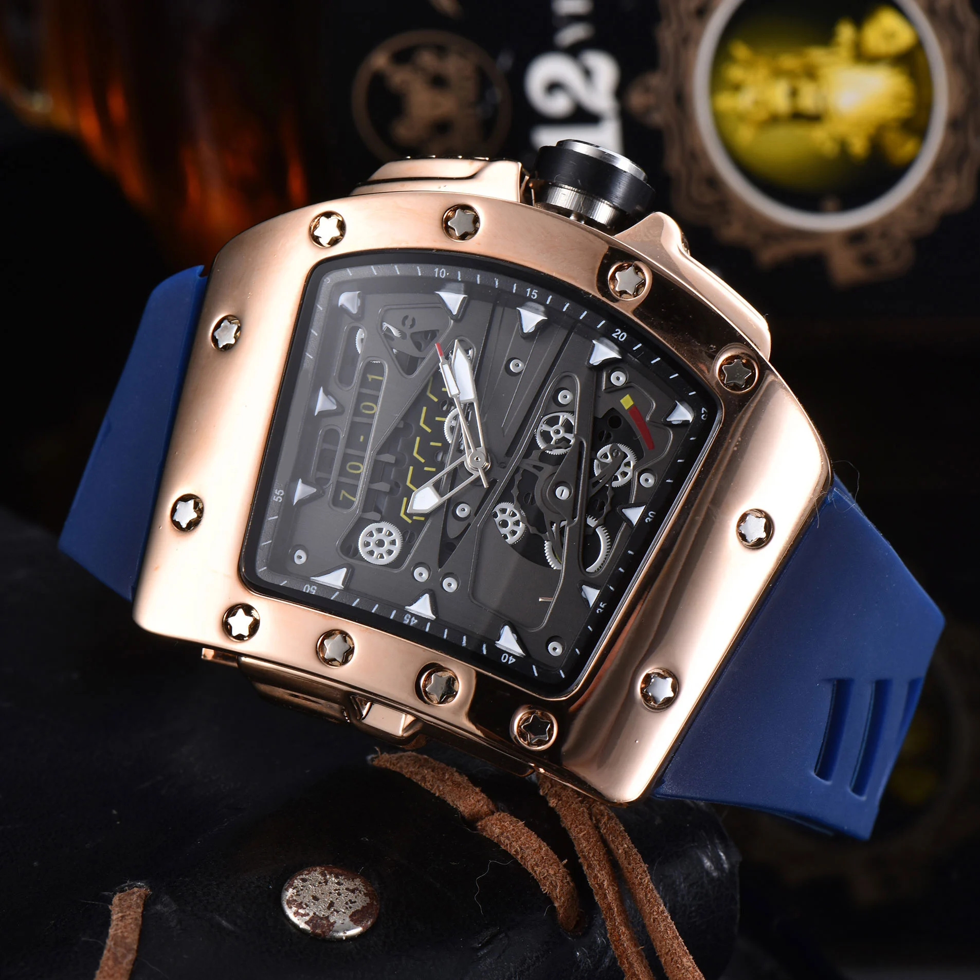 2021RM Brand New Quartz Watch Men Casual Sport WristWatch Man's Cool Watches Stainless Steel Business Silicone watches
2021RM Brand New Quartz Watch Men Casual Sport WristWatch Man's Cool Watches Stainless Steel Business Silicone watches