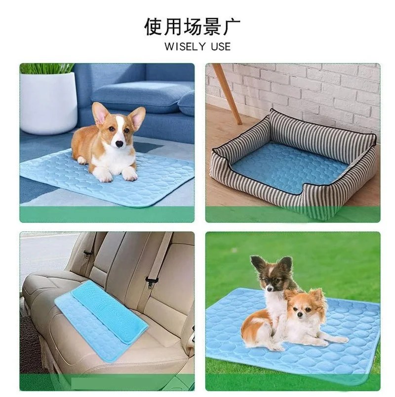 Dog Cooling Mat Summer Pad Mat for Dogs Cat Breathable Blanket Cat Ice Pads Washable Sofa Breathable Pet Dog Bed Pet Mat
Dog Cooling Mat Summer Pad Mat for Dogs Cat Breathable Blanket Cat Ice Pads Washable Sofa Breathable Pet Dog Bed Pet Mat