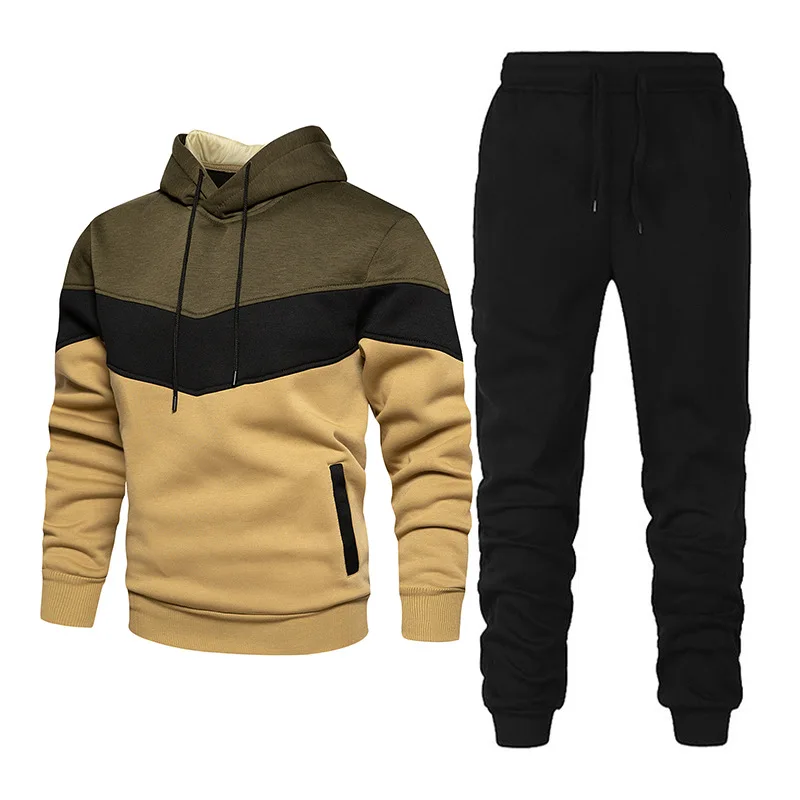 the United States during the spring and autumn 2021 sets leisure hooded fleece suit men's leisure loose sports lovers
the United States during the spring and autumn 2021 sets leisure hooded fleece suit men's leisure loose sports lovers