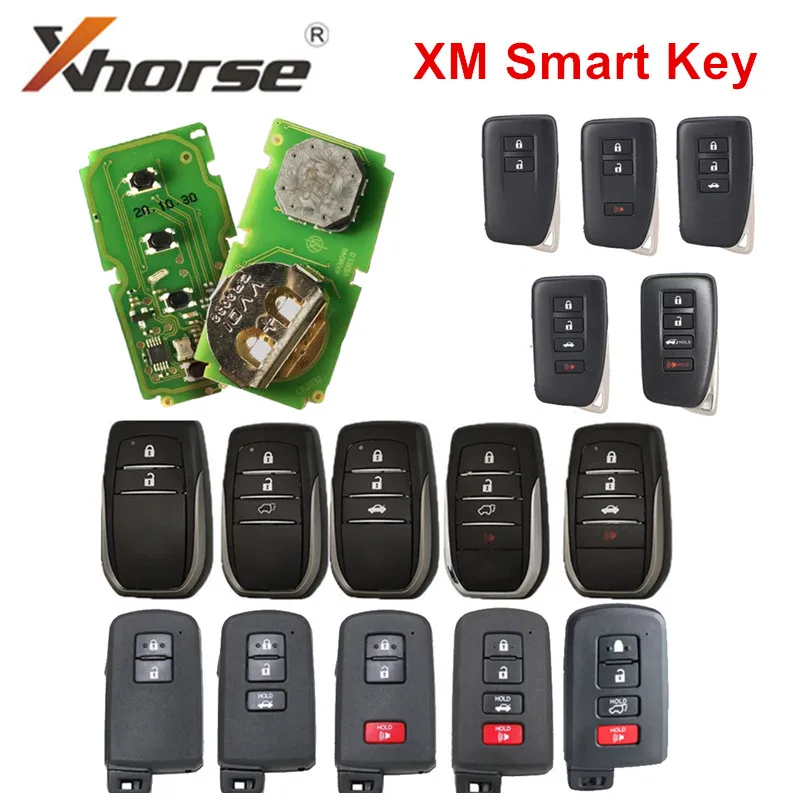 Xhorse VVDI XM Smart Key PCB Circuit board XSTO00EN For Toyota 8A Support Rewrite 
Xhorse VVDI XM Smart Key PCB Circuit board XSTO00EN For Toyota 8A Support Rewrite