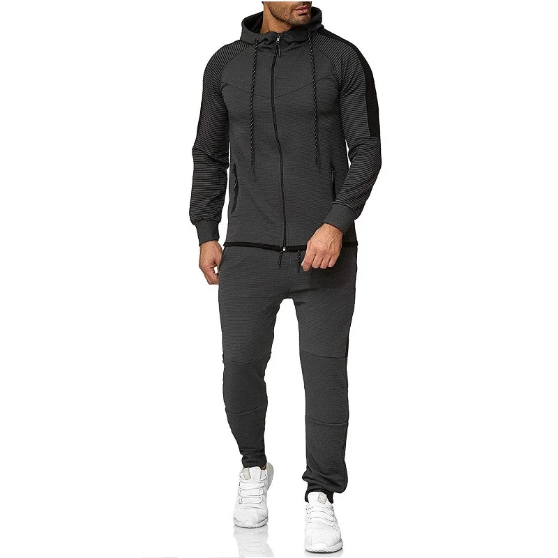 ZOGAA Sets Men Autumn Winter New Large Size Striped Stitching Casual Suit Sports Tracksuit Outfit 2 Piece Sweatshirt Fashion Hot
ZOGAA Sets Men Autumn Winter New Large Size Striped Stitching Casual Suit Sports Tracksuit Outfit 2 Piece Sweatshirt Fashion Hot