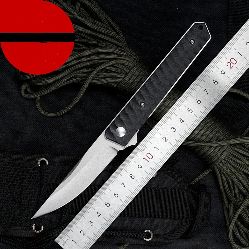 New Arrival 8CR13 blade G10 handle camping survival folding pocket knife outdoor tools tactical hunting multi-function EDC tool
New Arrival 8CR13 blade G10 handle camping survival folding pocket knife outdoor tools tactical hunting multi-function EDC tool