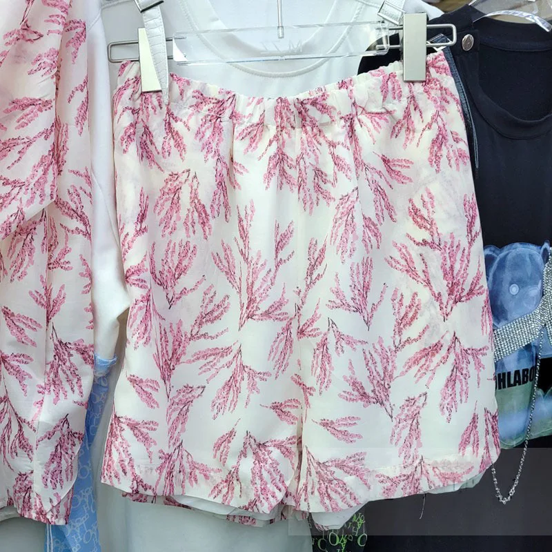 SeeBeautiful Two Pieces Printed Lapel Long Sleeve Button Loose Shirt Elastic Waist Shorts Women Summer 2021 New Fashion E709
SeeBeautiful Two Pieces Printed Lapel Long Sleeve Button Loose Shirt Elastic Waist Shorts Women Summer 2021 New Fashion E709