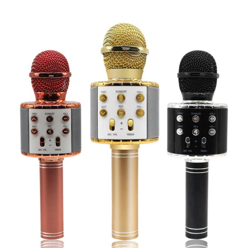 Children's Wireless Karaoke Microphone Bluetooth Handheld Portable Speaker Family KTV Player Kids Holiday Gifts
Children's Wireless Karaoke Microphone Bluetooth Handheld Portable Speaker Family KTV Player Kids Holiday Gifts