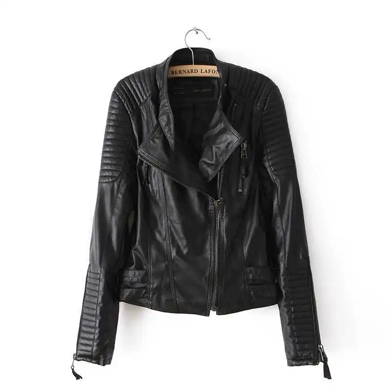 DEAT 2021 New Women Fashion Slim Solid Color Short Stand Collar Long Sleeve Zipper PU Leather Jacket Spring And Autumn 7E1875
DEAT 2021 New Women Fashion Slim Solid Color Short Stand Collar Long Sleeve Zipper PU Leather Jacket Spring And Autumn 7E1875