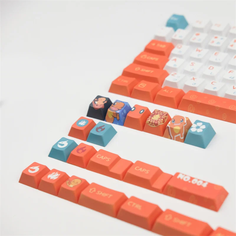 Клавиатура Little Fire Dragon PBT для механической клавиатуры Cherry MX Switch совместимая с GH60 GK61