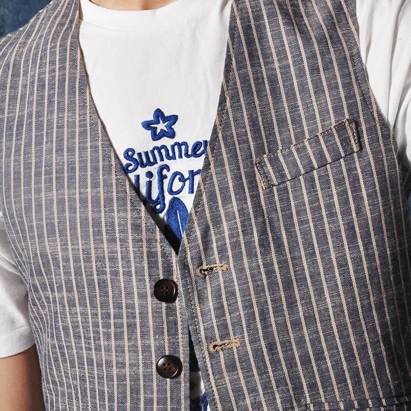Men Summer England Vintage Striped Pencil Pants Set Cotton Linen Straight Trousers Casual Slim Sleeveless Jacket Vest Male M-2XL
Men Summer England Vintage Striped Pencil Pants Set Cotton Linen Straight Trousers Casual Slim Sleeveless Jacket Vest Male M-2XL