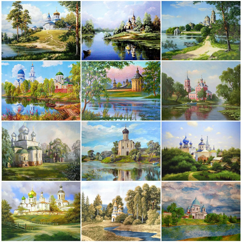 5D Diy Diamond Painting Church Summer Scenic Diamond Embroidery Landscape Picture Cross Stitch Rhinestones Mosaic Handmade Decor
5D Diy Diamond Painting Church Summer Scenic Diamond Embroidery Landscape Picture Cross Stitch Rhinestones Mosaic Handmade Decor