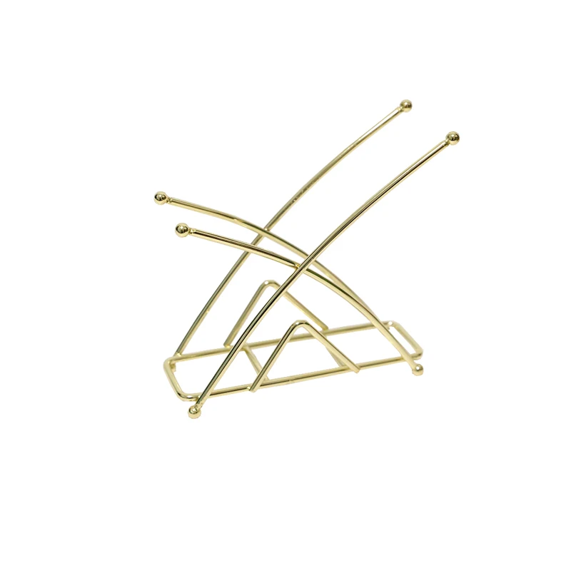 Golden Wrought Iron Paper Towel Clip For Dining Table 2021 New Simple Style Tools Hot Sale Products Useful
Golden Wrought Iron Paper Towel Clip For Dining Table 2021 New Simple Style Tools Hot Sale Products Useful