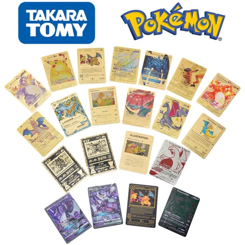Аниме Pokemon VMAX EX GX Пикачу; Чаризард Mewtwo Аниме Фигурка металлическая карточка детские игрушки собирать карты игрушка
Аниме Pokemon VMAX EX GX Пикачу; Чаризард Mewtwo Аниме Фигурка металлическая карточка детские игрушки собирать карты игрушка