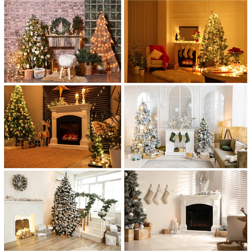 Christmas Indoor Theme Photography Background Christmas tree Fireplace Children Portrait For Photo Backdrops 21712 YXSD-08
Christmas Indoor Theme Photography Background Christmas tree Fireplace Children Portrait For Photo Backdrops 21712 YXSD-08