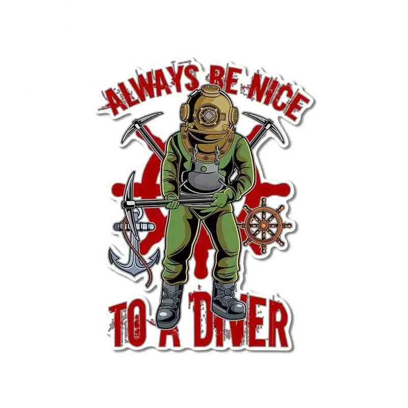Fashion Design To A Diver Car Stickers Bumper Windows Occlusion Scratch Motorcycle Car Styling Vinyl Waterproof Material Kk13cm
Fashion Design To A Diver Car Stickers Bumper Windows Occlusion Scratch Motorcycle Car Styling Vinyl Waterproof Material Kk13cm